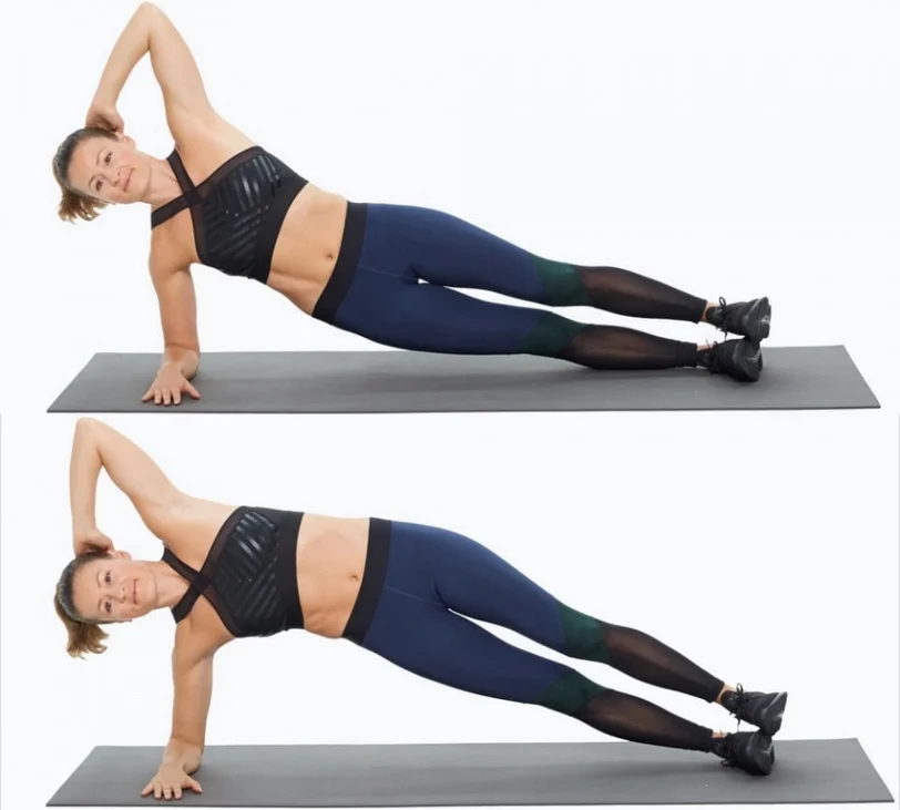 8 biến thể Plank giúp giảm mỡ toàn thân: Đốt cháy mỡ nhanh, sau 2 tuần đã thấy cơ bụng, bắp đùi thon gọn rõ rệt! - Ảnh 4. 8 biến thể Plank giúp giảm mỡ toàn thân: Đốt cháy mỡ nhanh, sau 2 tuần đã thấy cơ bụng, bắp đùi thon gọn rõ rệt! - Ảnh 4.