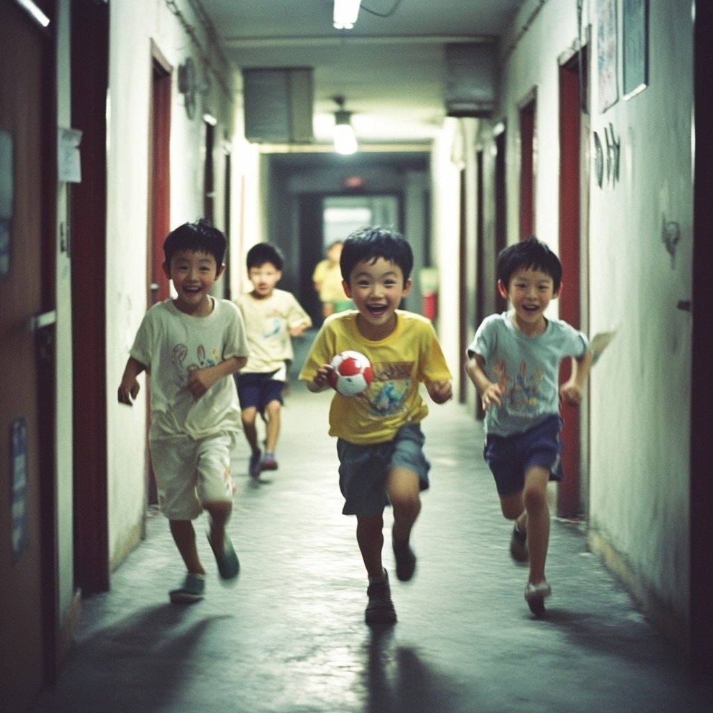 Mới đầu hè, cả chung cư rộn ràng như công viên giải trí... không thu vé mà ai cũng kêu trời  - Ảnh 1.