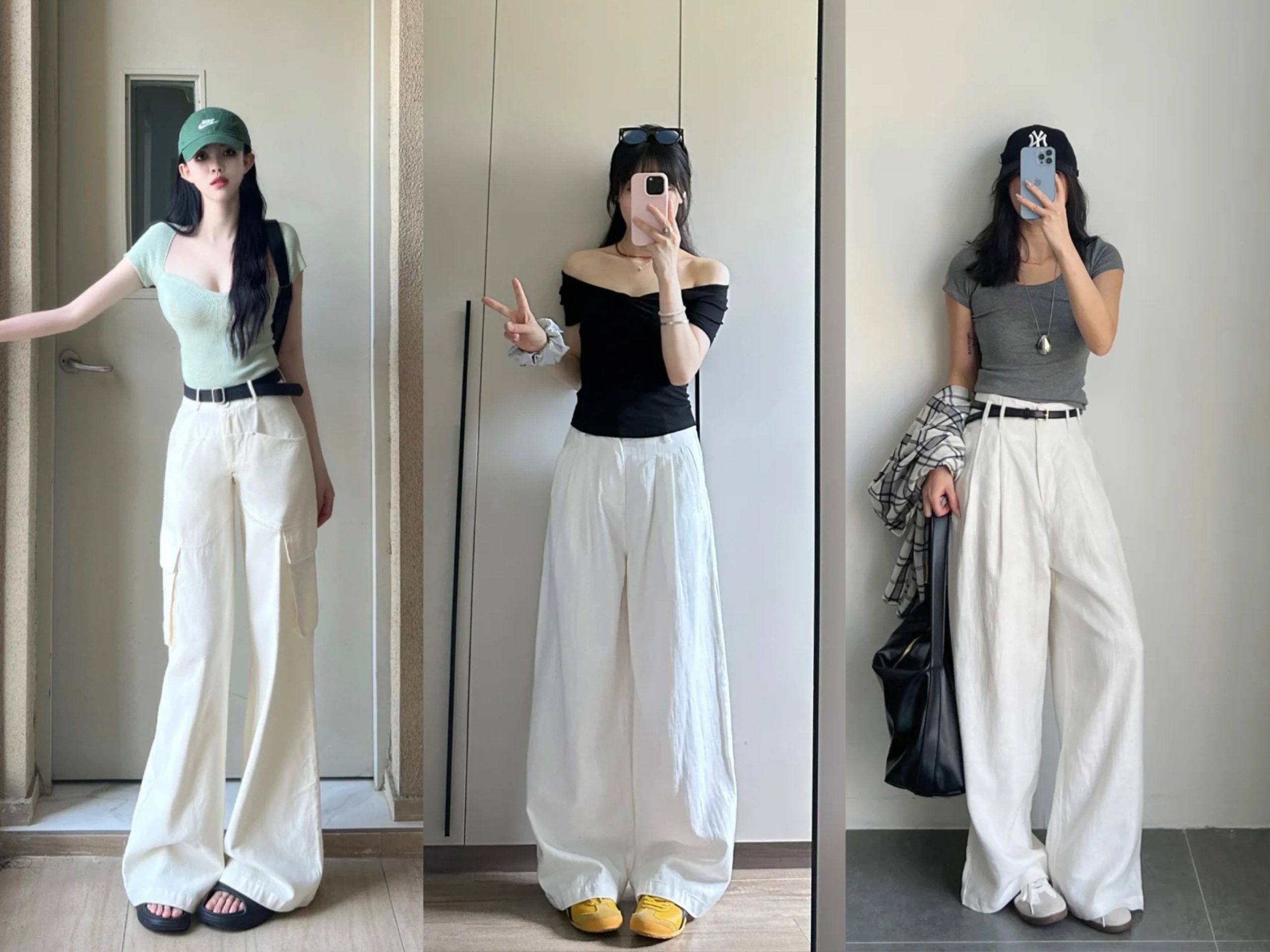 Quần ống rộng lên ngôi, nắm vững bí quyết phối đồ để nâng tầm phong cách thời thượng - Ảnh 10. Quần ống rộng lên ngôi, nắm vững bí quyết phối đồ để nâng tầm phong cách thời thượng - Ảnh 10.