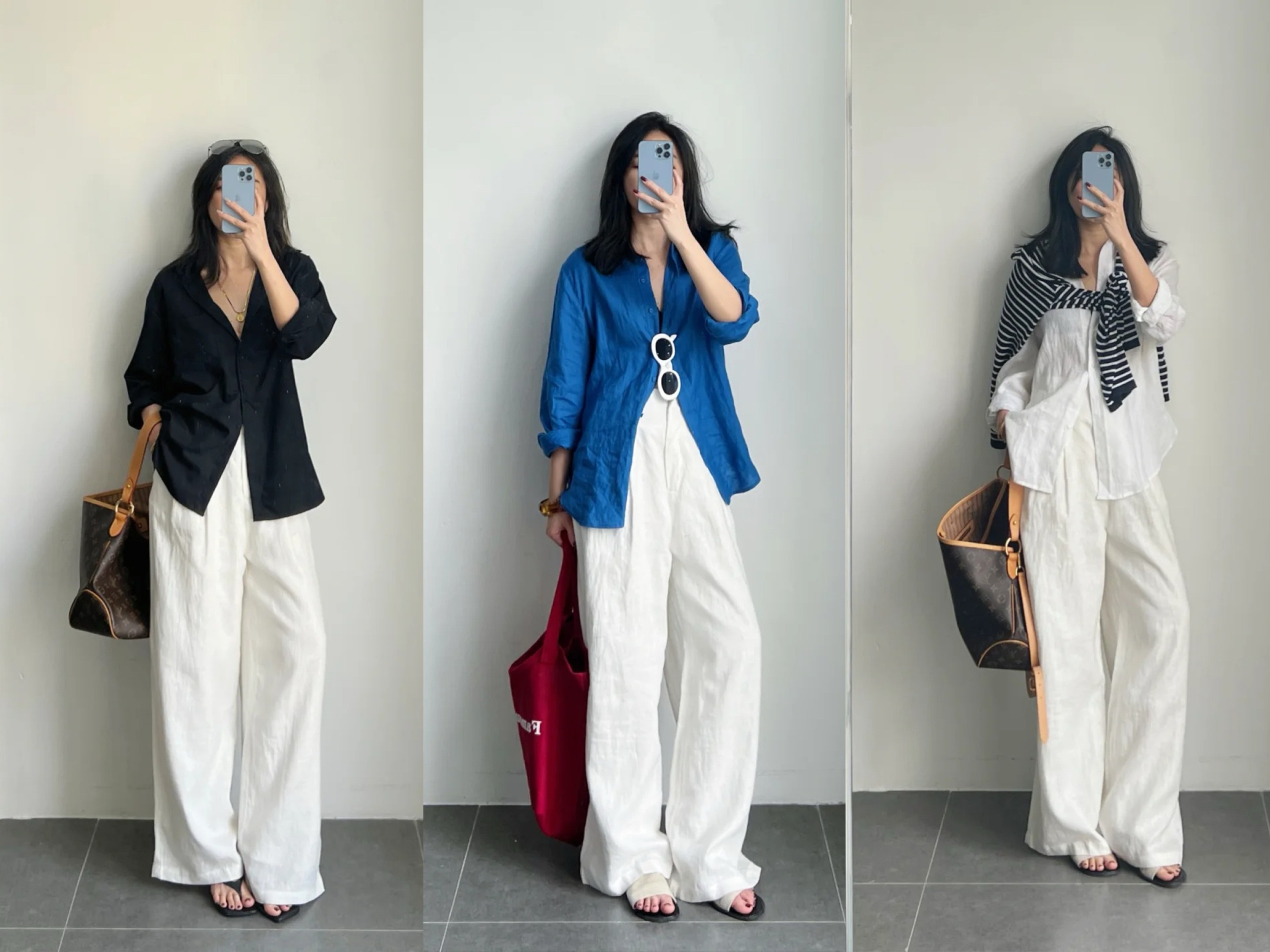 Quần ống rộng lên ngôi, nắm vững bí quyết phối đồ để nâng tầm phong cách thời thượng - Ảnh 7. Quần ống rộng lên ngôi, nắm vững bí quyết phối đồ để nâng tầm phong cách thời thượng - Ảnh 7.