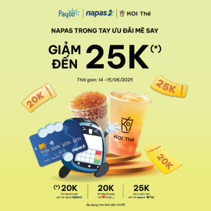 NAPAS tung loạt chương trình khuyến mãi hấp dẫn hưởng ứng Ngày Không Tiền Mặt 2025 - Ảnh 1. NAPAS tung loạt chương trình khuyến mãi hấp dẫn hưởng ứng Ngày Không Tiền Mặt 2025 - Ảnh 1.