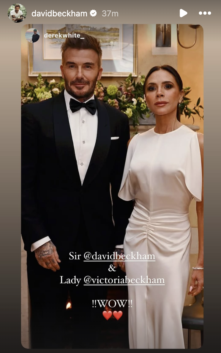 David Beckham chính thức được phong tước David Beckham chính thức được phong tước