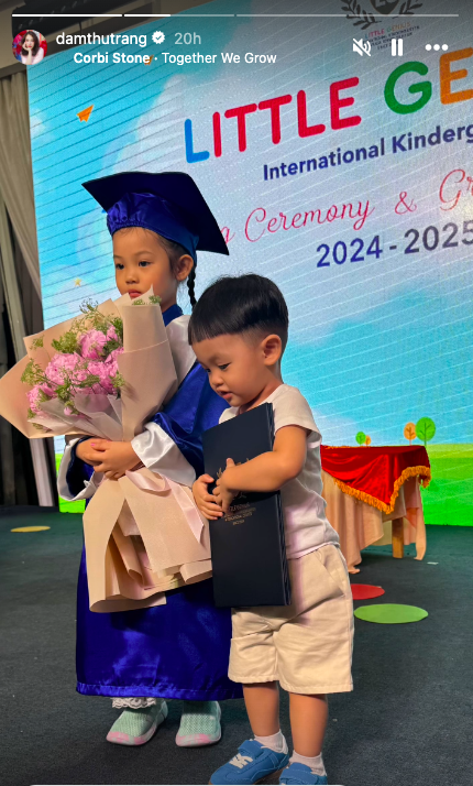 Đàm Thu Trang - Cường Đô la đi dự lễ bế giảng mẫu giáo của ái nữ ở trường quốc tế, nhìn là thấy chuẩn "rick kid" - Ảnh 3. Đàm Thu Trang - Cường Đô la đi dự lễ bế giảng mẫu giáo của ái nữ ở trường quốc tế, nhìn là thấy chuẩn "rick kid" - Ảnh 3.