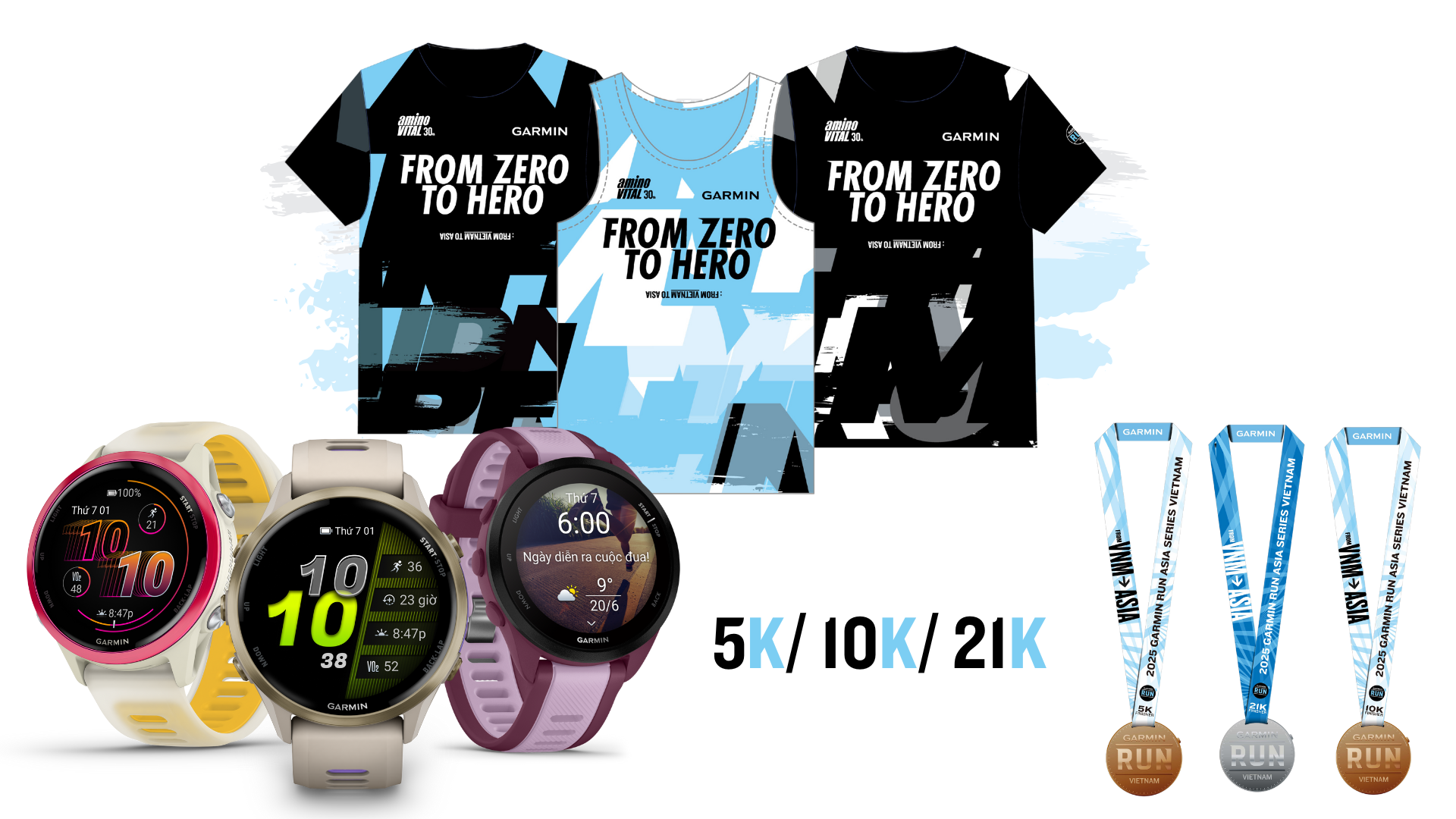 Garmin Run Vietnam 2025: Lần đầu tiên ra mắt hạng mục chạy đôi Garmin Run Vietnam 2025: Lần đầu tiên ra mắt hạng mục chạy đôi