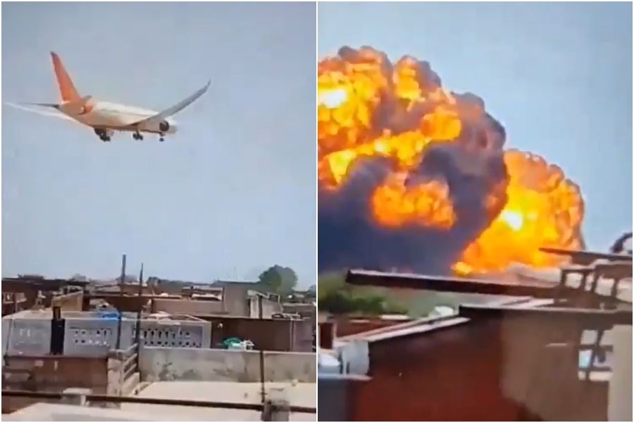 Nhân chứng quay đoạn video 24 giây về vụ tai nạn máy bay Air India gặp khủng hoảng tâm lý, đến giờ vẫn không thể nói được - Ảnh 1. Nhân chứng quay đoạn video 24 giây về vụ tai nạn máy bay Air India gặp khủng hoảng tâm lý, đến giờ vẫn không thể nói được - Ảnh 1.