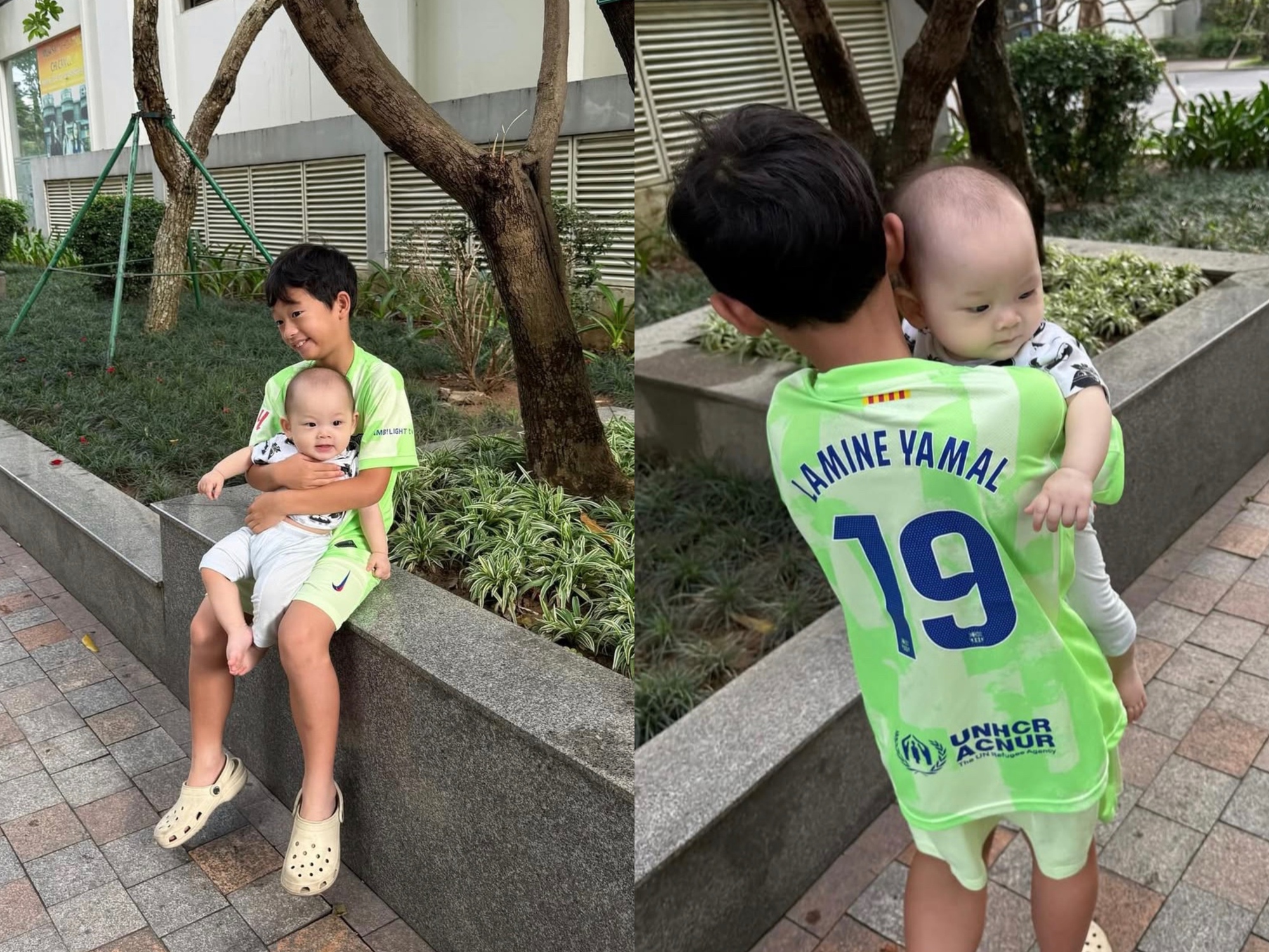 Đẻ 2 con cách nhau 8 năm, hot mom Ly Kute nhàn nhã vì anh trai Khoai Tây chăm em cực khéo, bé út Sota cũng ngoan xinh yêu- Ảnh 4. Đẻ 2 con cách nhau 8 năm, hot mom Ly Kute nhàn nhã vì anh trai Khoai Tây chăm em cực khéo, bé út Sota cũng ngoan xinh yêu- Ảnh 4.