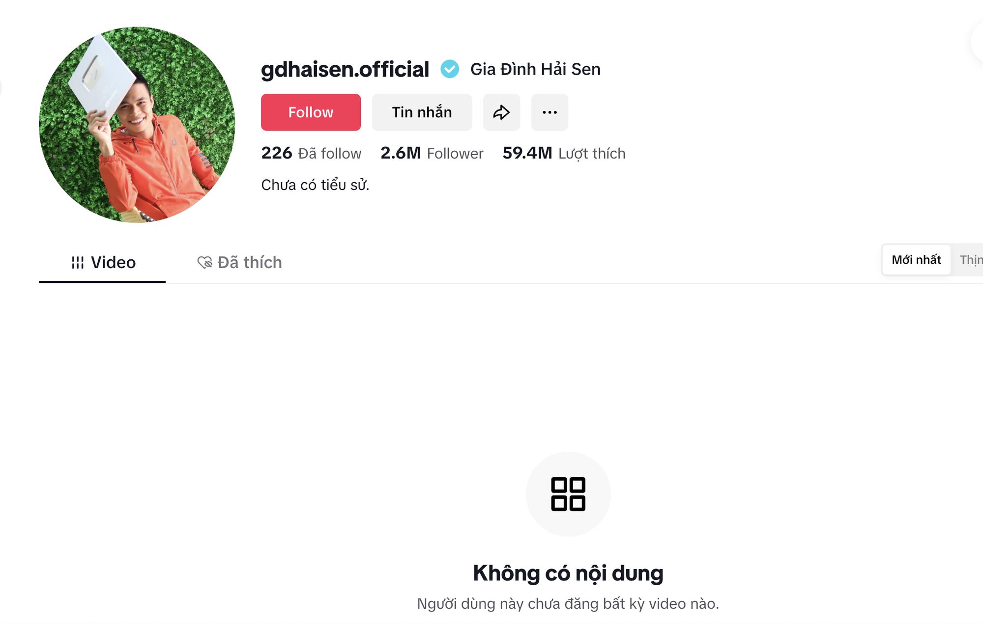 Động thái đáng ngờ của TikToker Gia đình Hải Sen trước khi bị bắt - Ảnh 1. Động thái đáng ngờ của TikToker Gia đình Hải Sen trước khi bị bắt - Ảnh 1.