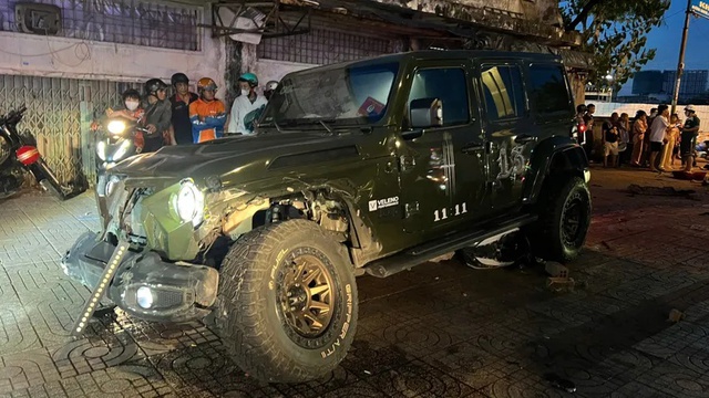 Lời khai của tài xế xe Jeep tông tử vong 2 mẹ con ở TP.HCM: Kết quả xét nghiệm máu và ma tuý ra sao? - Ảnh 1. Lời khai của tài xế xe Jeep tông tử vong 2 mẹ con ở TP.HCM: Kết quả xét nghiệm máu và ma tuý ra sao? - Ảnh 1.