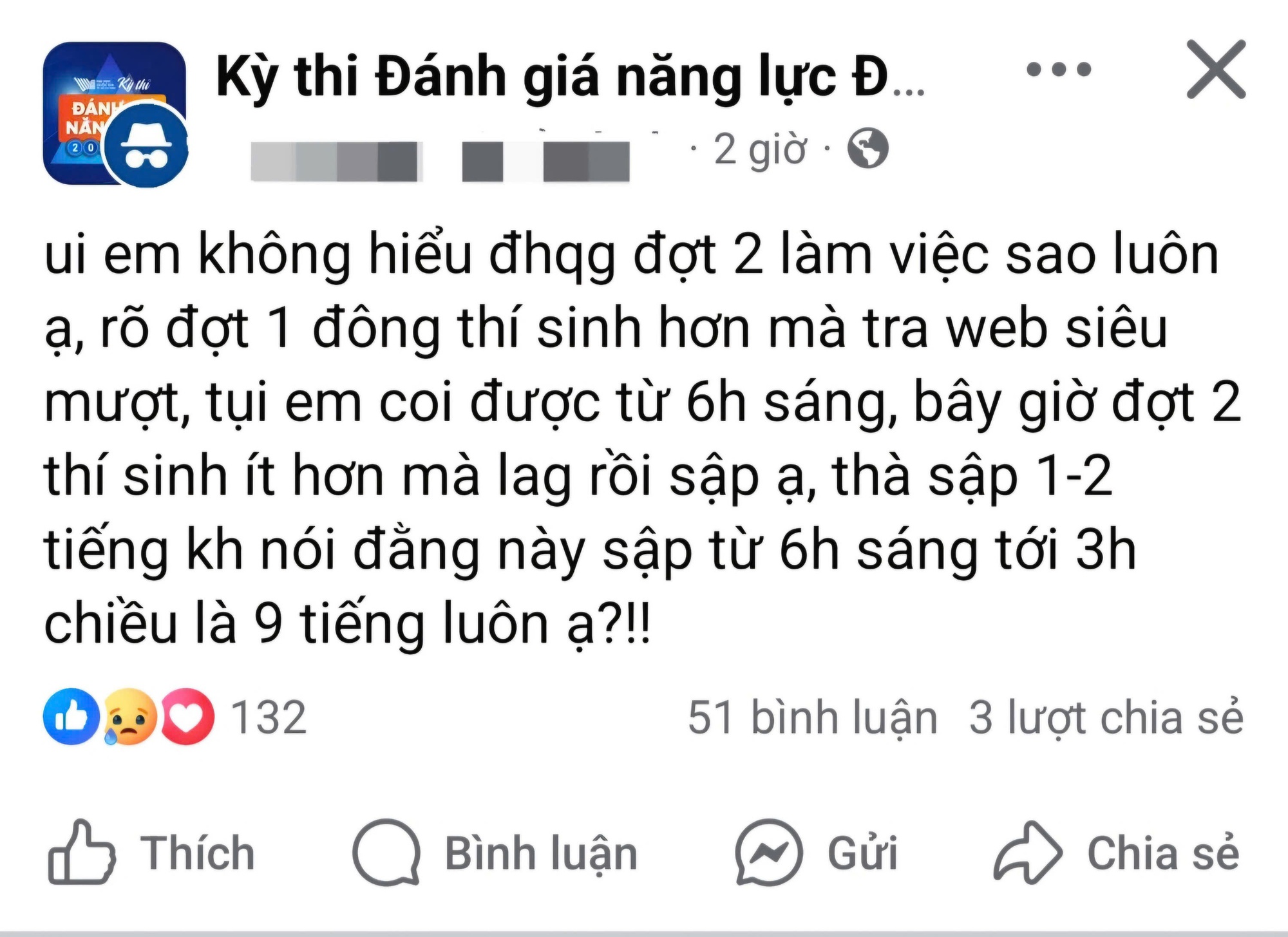 Vẫn còn nhiều thí sinh chưa xem được điểm đánh giá năng lực đợt 2 - Ảnh 1. Vẫn còn nhiều thí sinh chưa tra được điểm đánh giá năng lực - Ảnh 1.