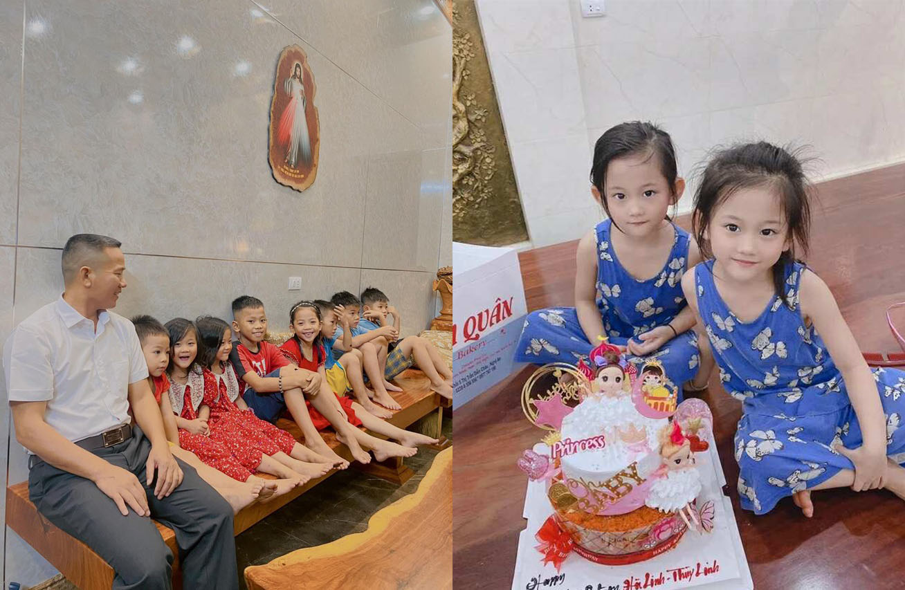 Cặp vợ chồng ở Nghệ An sinh 16 người con, nhà toàn biệt thự, tiết lộ bí quyết càng đẻ càng giàu - Ảnh 10. Cặp vợ chồng ở Nghệ An sinh 16 người con, nhà toàn biệt thự, tiết lộ bí quyết càng đẻ càng giàu - Ảnh 10.