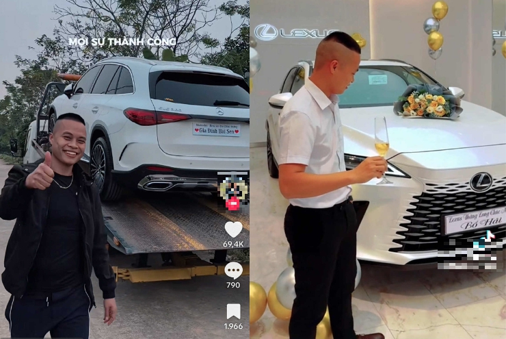 Từng khoe xe sang, biệt thự, đơn hàng chất đầy nhà: Gia đình Hải Sen giàu cỡ nào?- Ảnh 1. Từng khoe xe sang, biệt thự, đơn hàng chất đầy nhà: Gia đình Hải Sen giàu cỡ nào?- Ảnh 1.