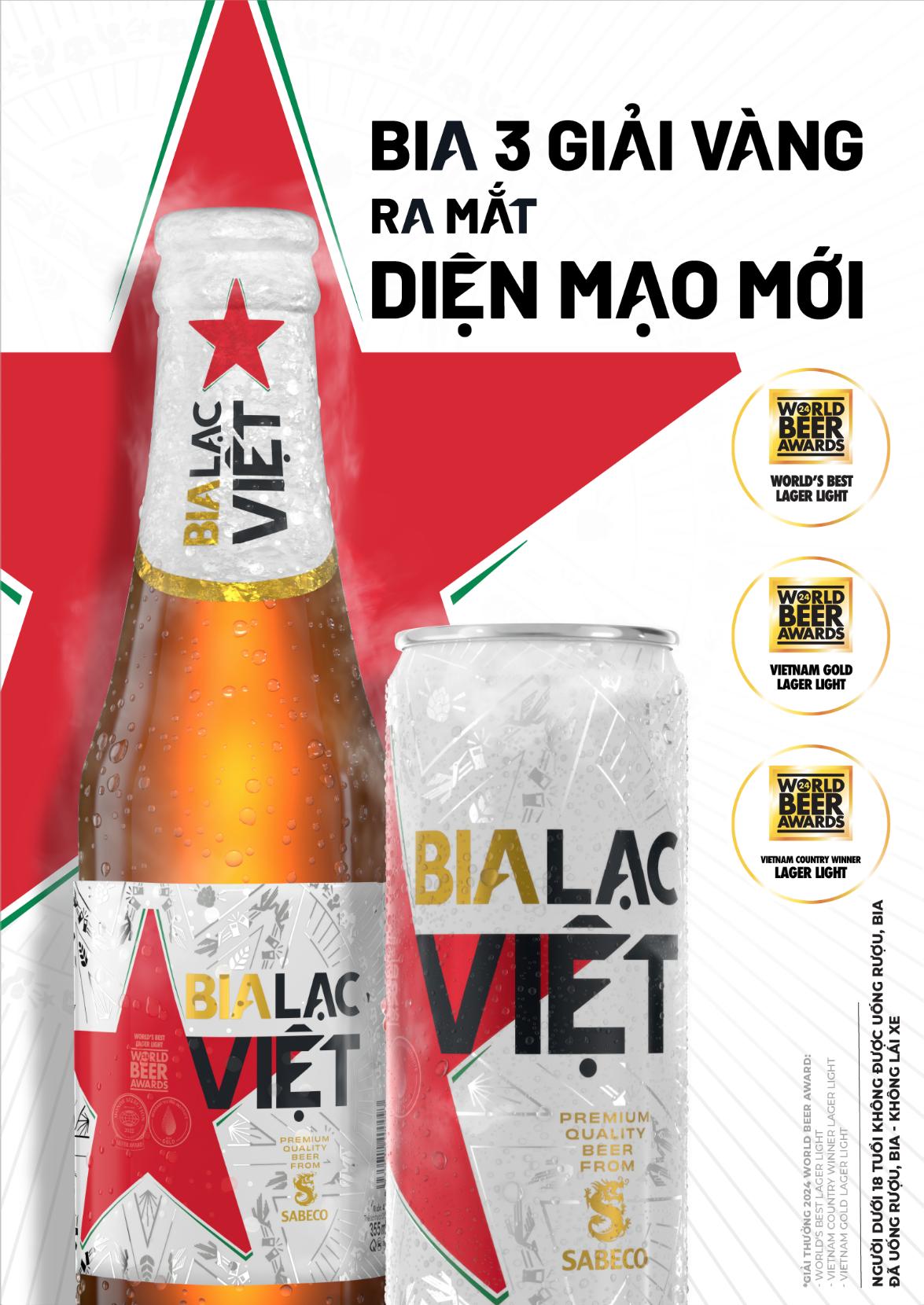 Bia Lạc Việt “diện mạo mới”, chờ trao cơ hội “lên đời” xế mới cho 100 khách hàng may mắn- Ảnh 1. Bia Lạc Việt “diện mạo mới”, chờ trao cơ hội “lên đời” xế mới cho 100 khách hàng may mắn- Ảnh 1.