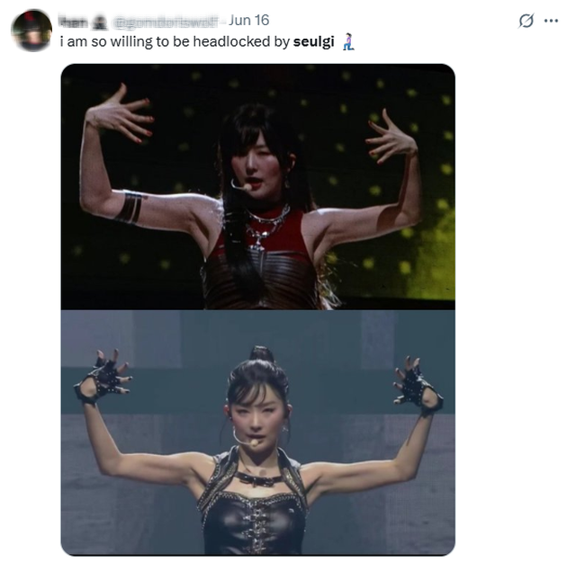 Netizen sốc vì bắp tay của Seulgi- Ảnh 2. Netizen sốc vì bắp tay của Seulgi- Ảnh 2.
