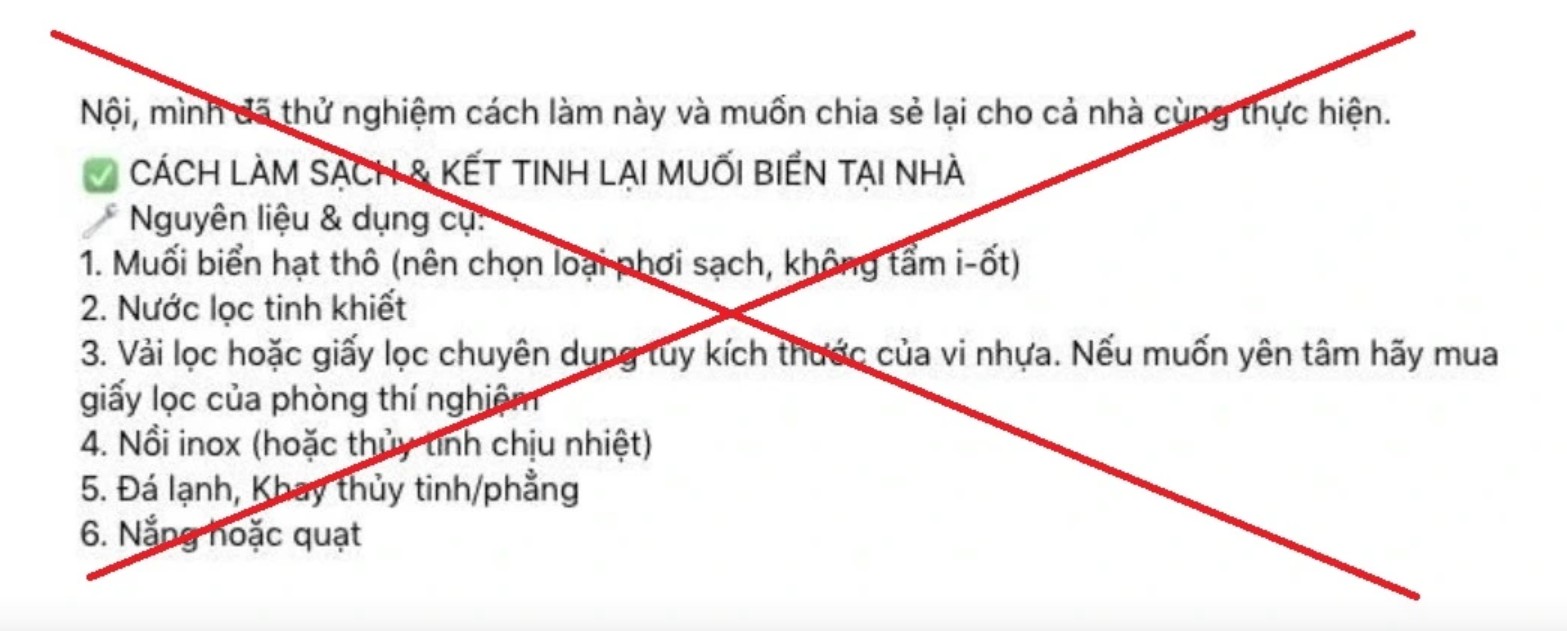 Hơn 90% muối ăn trên thế giới chứa vi nhựa: Ăn 10g muối mỗi ngày sẽ đưa vào cơ thể 2.000 hạt vi nhựa mỗi năm - Ảnh 3. Hơn 90% muối ăn trên thế giới chứa vi nhựa: Ăn 10g muối mỗi ngày sẽ đưa vào cơ thể 2.000 hạt vi nhựa mỗi năm - Ảnh 3.