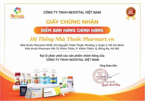 Pharmart.vn trở thành đại lý chiến lược của Neovital Việt Nam - Ảnh 2. Pharmart.vn trở thành đại lý chiến lược của Neovital Việt Nam - Ảnh 2.
