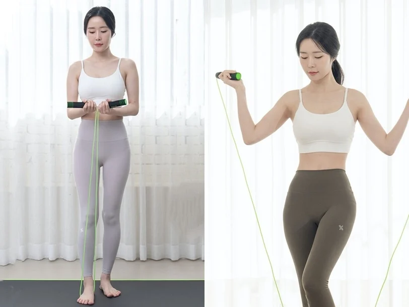 3 bài nhảy dây ngắt quãng giúp siết mỡ cực nhanh, tập tại nhà là đủ - Ảnh 4. 3 bài nhảy dây ngắt quãng giúp siết mỡ cực nhanh, tập tại nhà là đủ - Ảnh 4.