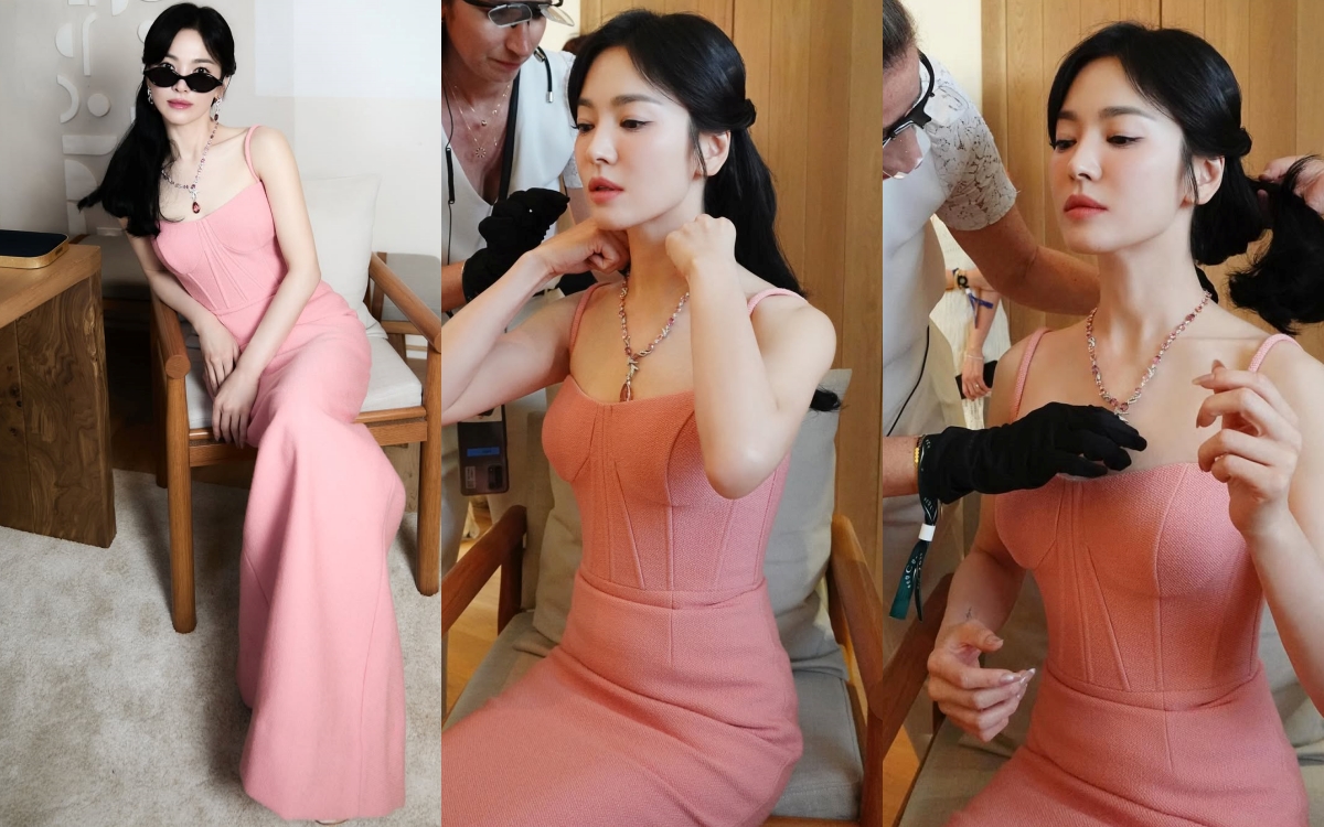 Song Hye Kyo khoe body đồng hồ cát, chẳng ngại đụng độ đàn em kém hơn chục tuổi - Ảnh 3. Song Hye Kyo khoe body đồng hồ cát, chẳng ngại đụng độ đàn em kém hơn chục tuổi - Ảnh 3.