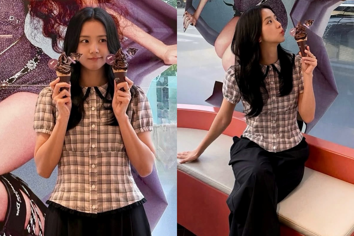 Jennie, Jisoo cùng “đắm đuối” 1 kiểu áo: Vừa hack eo thon, còn trông trẻ ra vài tuổi - Ảnh 4. Jennie, Jisoo cùng “đắm đuối” 1 kiểu áo: Vừa hack eo thon, còn trông trẻ ra vài tuổi - Ảnh 4.