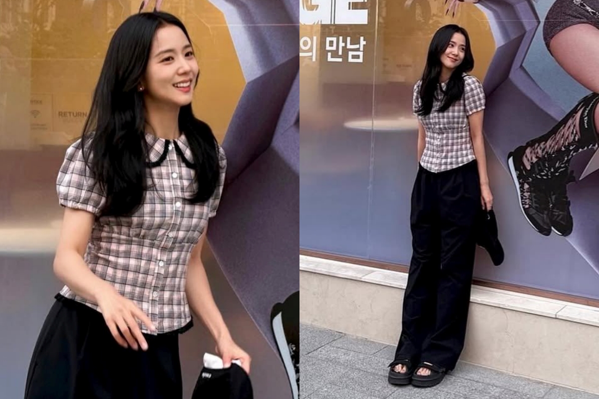 Jennie, Jisoo cùng “đắm đuối” 1 kiểu áo: Vừa hack eo thon, còn trông trẻ ra vài tuổi - Ảnh 5. Jennie, Jisoo cùng “đắm đuối” 1 kiểu áo: Vừa hack eo thon, còn trông trẻ ra vài tuổi - Ảnh 5.