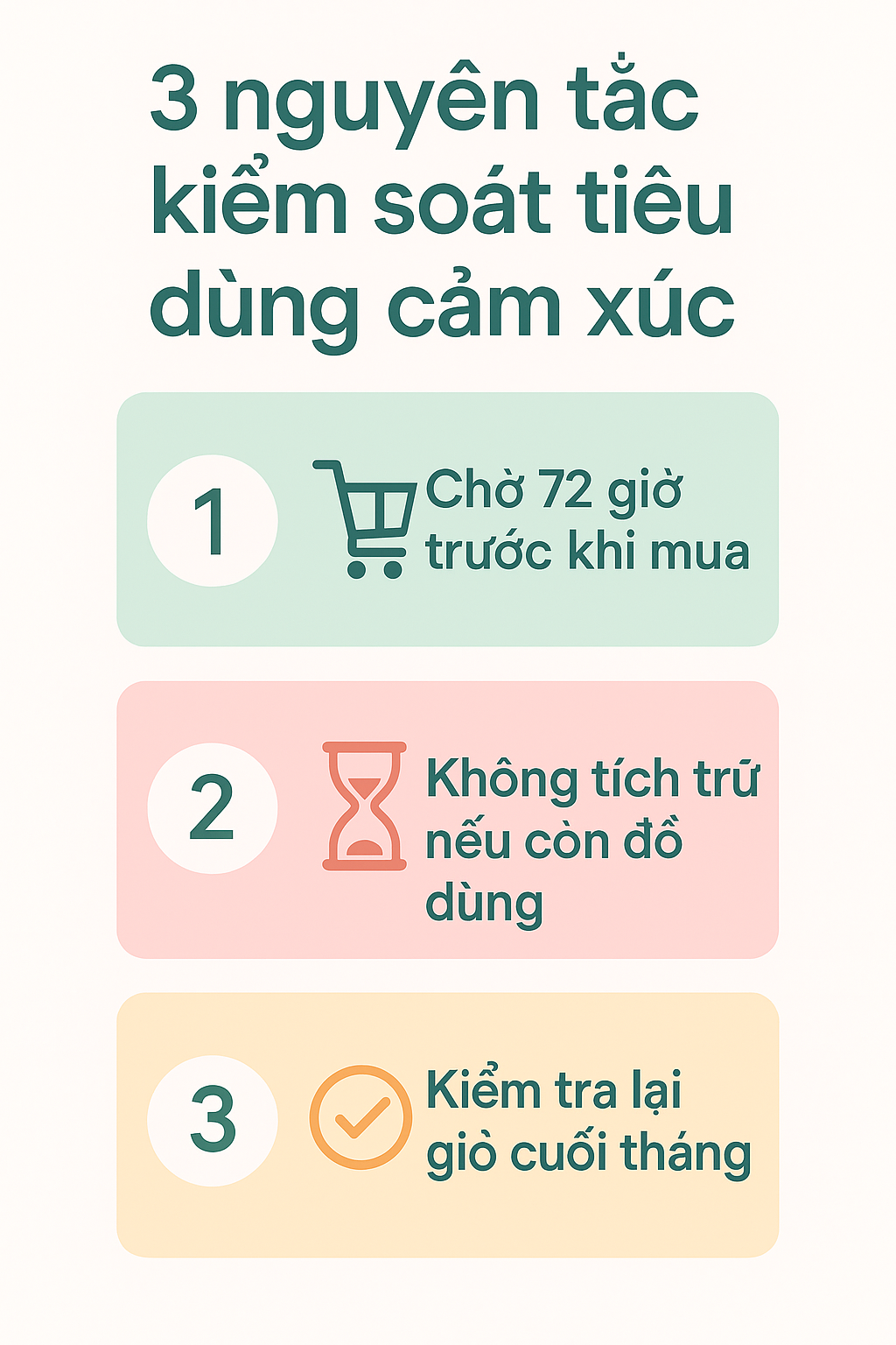Từ “không thể không mua” đến “sẵn sàng chờ đợi”: Khi bạn làm chủ tiêu dùng, cuộc sống sẽ nhẹ nhõm hơn - Ảnh 5. Từ “không thể không mua” đến “sẵn sàng chờ đợi”: Khi bạn làm chủ tiêu dùng, cuộc sống sẽ nhẹ nhõm hơn - Ảnh 5.