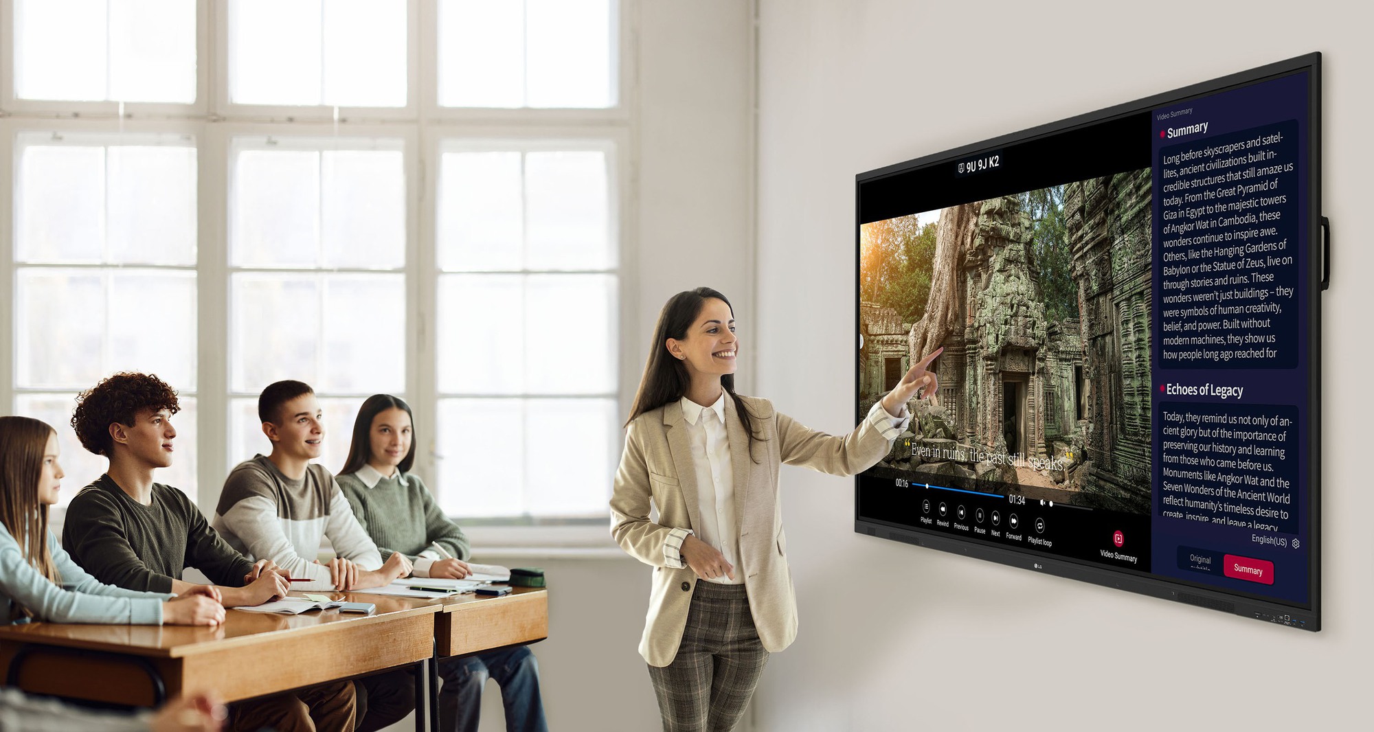 LG ra mắt màn hình tương tác thông minh LG CreateBoard hỗ trợ giáo dục- Ảnh 1. LG ra mắt màn hình tương tác thông minh LG CreateBoard hỗ trợ giáo dục- Ảnh 1.