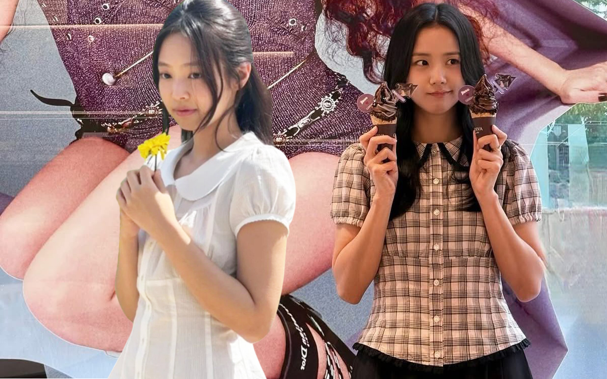 Jennie, Jisoo cùng “đắm đuối” 1 kiểu áo: Vừa hack eo thon, còn trông trẻ ra vài tuổi - Ảnh 1. Jennie, Jisoo cùng “đắm đuối” 1 kiểu áo: Vừa hack eo thon, còn trông trẻ ra vài tuổi - Ảnh 1.