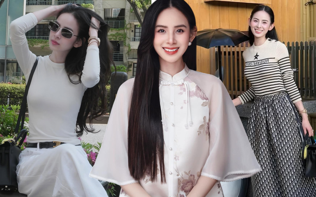 Hương Liên chuẩn "dâu hào môn": Diện set đồ hơn 1 tỷ, thắt lưng 20 triệu, tới dây buộc tóc cũng là hàng hiệu - Ảnh 1. Hương Liên chuẩn "dâu hào môn": Diện set đồ hơn 1 tỷ, thắt lưng 20 triệu, tới dây buộc tóc cũng là hàng hiệu - Ảnh 1.