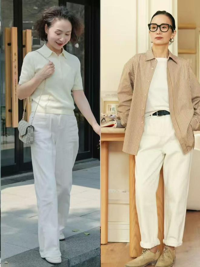 Phụ nữ tuổi 50+ đừng cố níu kéo T-shirt, quần short nữa: Đây là 4 món đồ “chân ái” của mùa hè giúp bạn mặc đẹp, che dáng và sang lên từng ngày- Ảnh 4. Phụ nữ tuổi 50+ đừng cố níu kéo T-shirt, quần short nữa: Đây là 4 món đồ “chân ái” của mùa hè giúp bạn mặc đẹp, che dáng và sang lên từng ngày- Ảnh 4.