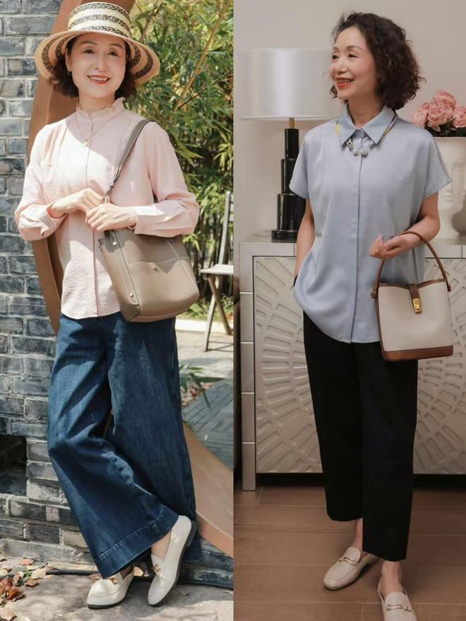 Phụ nữ tuổi 50+ đừng cố níu kéo T-shirt, quần short nữa: Đây là 4 món đồ “chân ái” của mùa hè giúp bạn mặc đẹp, che dáng và sang lên từng ngày- Ảnh 5. Phụ nữ tuổi 50+ đừng cố níu kéo T-shirt, quần short nữa: Đây là 4 món đồ “chân ái” của mùa hè giúp bạn mặc đẹp, che dáng và sang lên từng ngày- Ảnh 5.