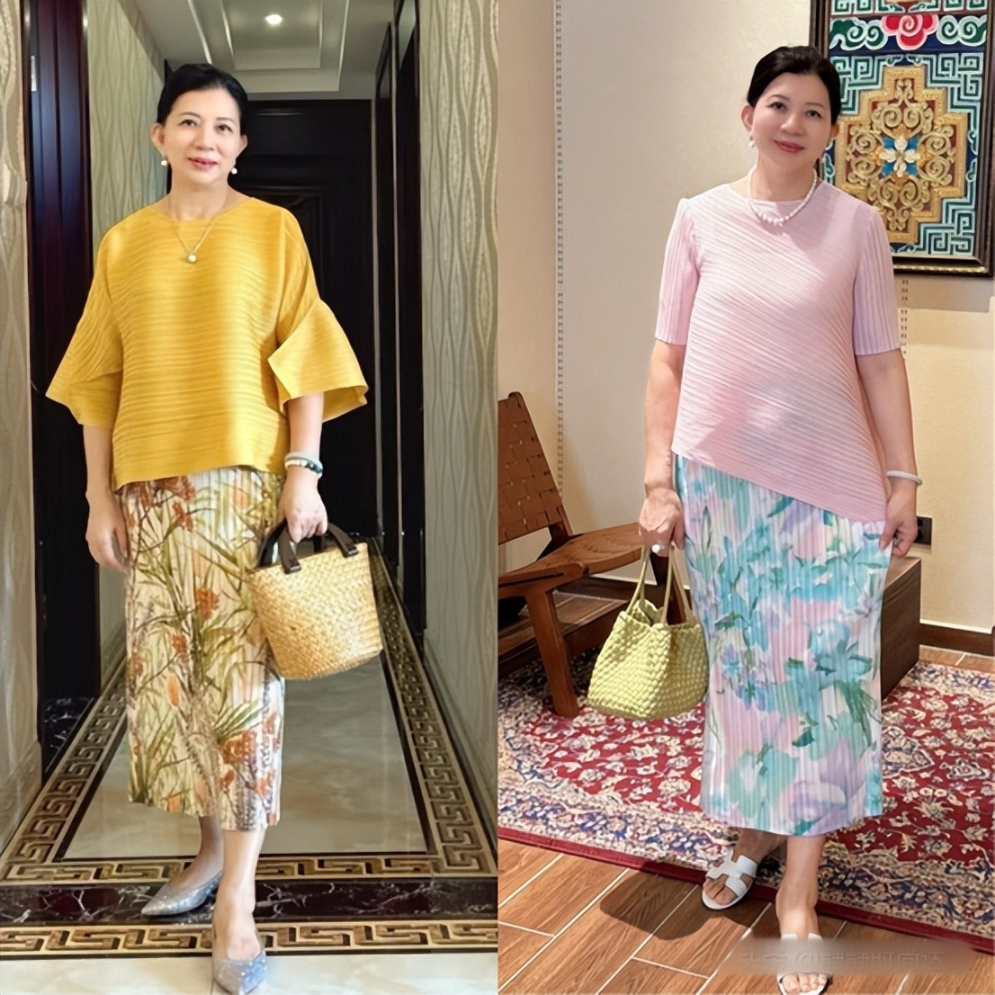 Phụ nữ U50 chỉ cần nhớ 2 điều để mặc đẹp: Váy qua gối và giày cao gót!- Ảnh 5. Phụ nữ U50 chỉ cần nhớ 2 điều để mặc đẹp: Váy qua gối và giày cao gót!- Ảnh 5.