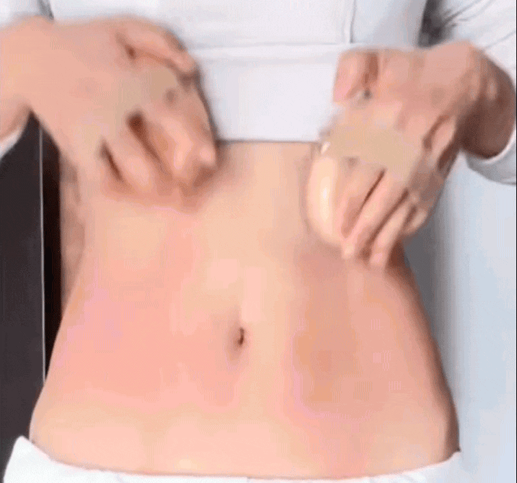 Siết mỡ bụng tại nhà: Động tác massage thon gọn vòng bụng dành cho phụ nữ tuổi 35+ - Ảnh 4. Siết mỡ bụng tại nhà: Động tác massage thon gọn vòng bụng dành cho phụ nữ tuổi 35+ - Ảnh 4.