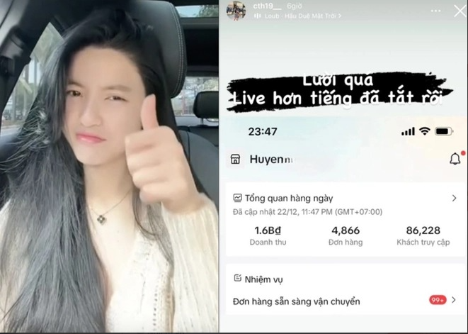 Chu Thanh Huyền khoe doanh thu bán hàng trong hơn 60 phút được 1,6 tỷ đồng với gần 5 nghìn đơn hàng - Ảnh 1. Chu Thanh Huyền khoe doanh thu bán hàng trong hơn 60 phút được 1,6 tỷ đồng với gần 5 nghìn đơn hàng - Ảnh 1.