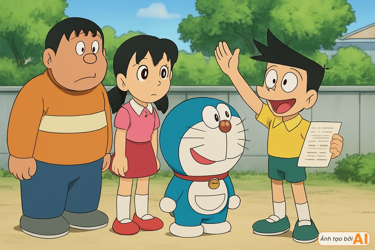 Nhóm bạn Doraemon đi thi IELTS: Nobita là người khiến cả lớp sốc nặng, Dekisugi và Shizuka lại gây thất vọng đôi chút- Ảnh 2. Nhóm bạn Doraemon đi thi IELTS: Nobita là người khiến cả lớp sốc nặng, Dekisugi và Shizuka lại gây thất vọng đôi chút- Ảnh 2.