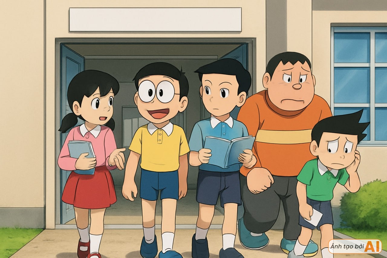 Nhóm bạn Doraemon đi thi IELTS: Nobita là người khiến cả lớp sốc nặng, Dekisugi và Shizuka lại gây thất vọng đôi chút- Ảnh 8. Nhóm bạn Doraemon đi thi IELTS: Nobita là người khiến cả lớp sốc nặng, Dekisugi và Shizuka lại gây thất vọng đôi chút- Ảnh 8.