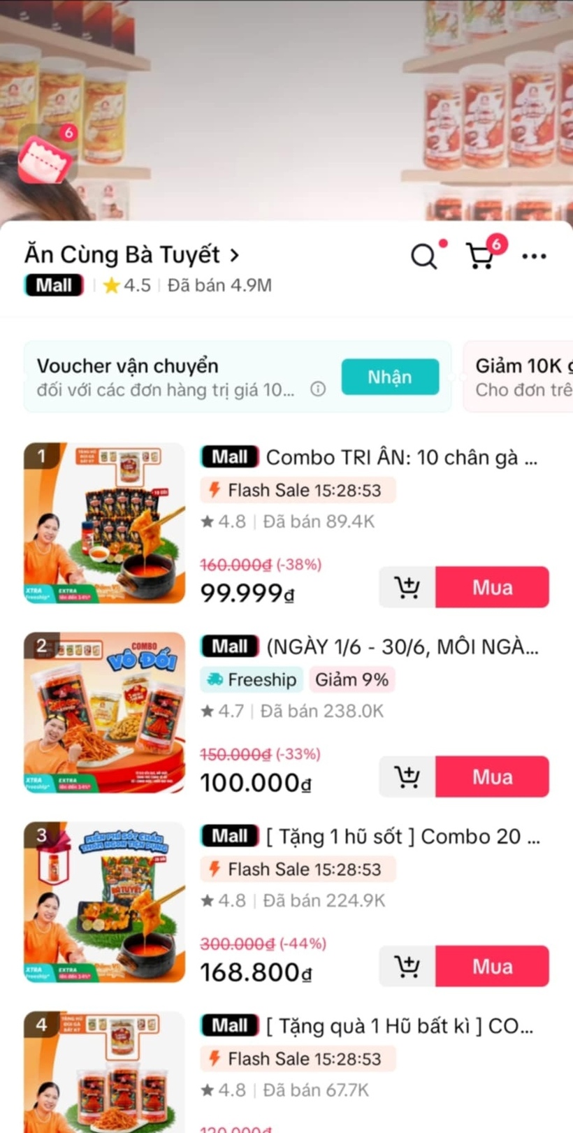 CTCP TMDV Ăn Cùng Bà Tuyết giải thể do kinh doanh khó khăn, kênh Tiktok vẫn hoạt động bình thường - Ảnh 2.