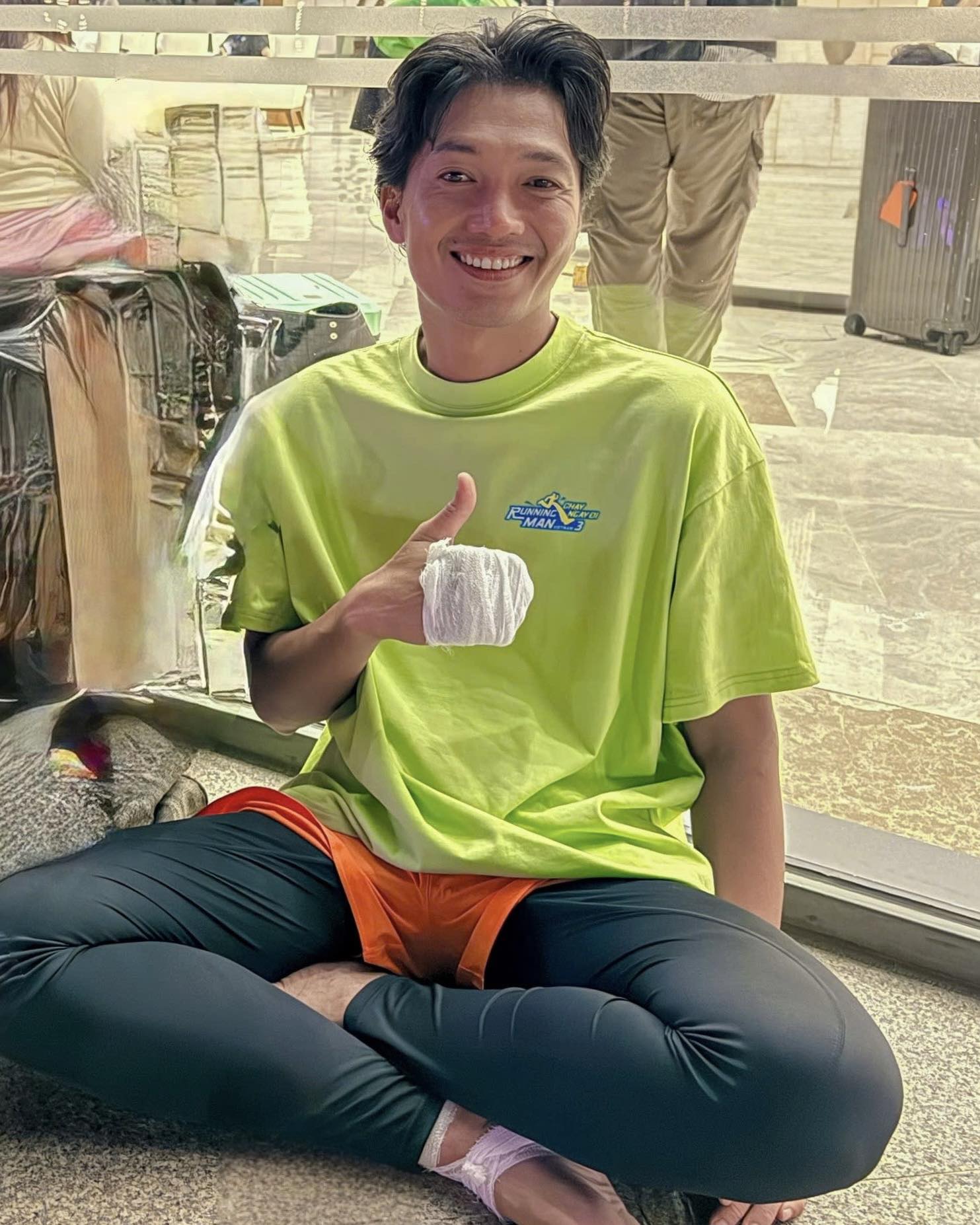 Thêm 1 thành viên Running Man Vietnam gặp tai nạn- Ảnh 1. Thêm 1 thành viên Running Man Vietnam gặp tai nạn- Ảnh 1.