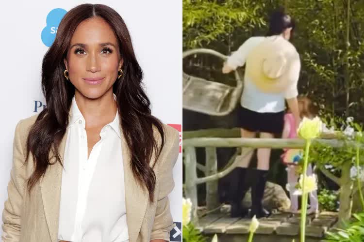 Công chúa Lilibet bất ngờ lộ diện trong video hậu trường của Meghan Markle: Chi tiết chiếc túi cầu vồng gây sốt!- Ảnh 1. Công chúa Lilibet bất ngờ lộ diện trong video hậu trường của Meghan Markle: Chi tiết chiếc túi cầu vồng gây sốt!- Ảnh 1.