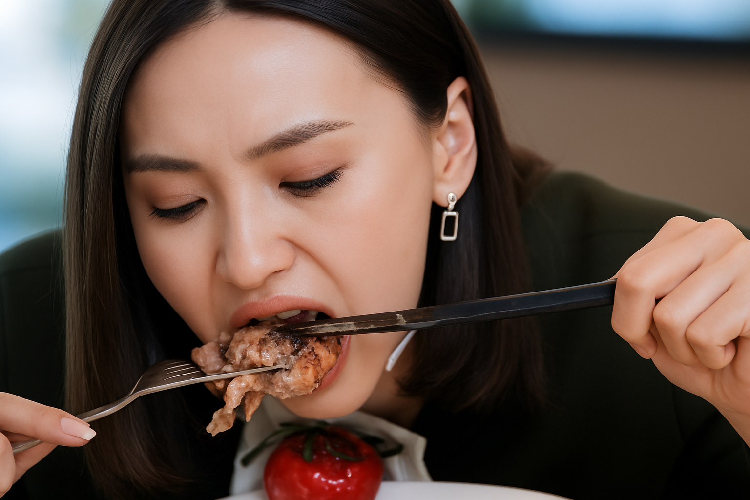Ăn 4kg thức ăn "trả đũa" bạn trai sau chia tay, cô gái 21 tuổi suýt vỡ dạ dày- Ảnh 1. Ăn 4kg thức ăn "trả đũa" bạn trai sau chia tay, cô gái 21 tuổi suýt vỡ dạ dày- Ảnh 1.