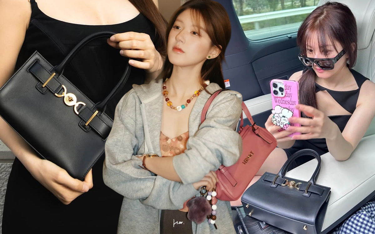 Triệu Lộ Tư hay bị chê "quê kiểng" nhưng vẫn khiến túi Versace cháy hàng chỉ nhờ 1 cú đánh - Ảnh 1. Triệu Lộ Tư hay bị chê "quê kiểng" nhưng vẫn khiến túi Versace cháy hàng chỉ nhờ 1 cú đánh - Ảnh 1.