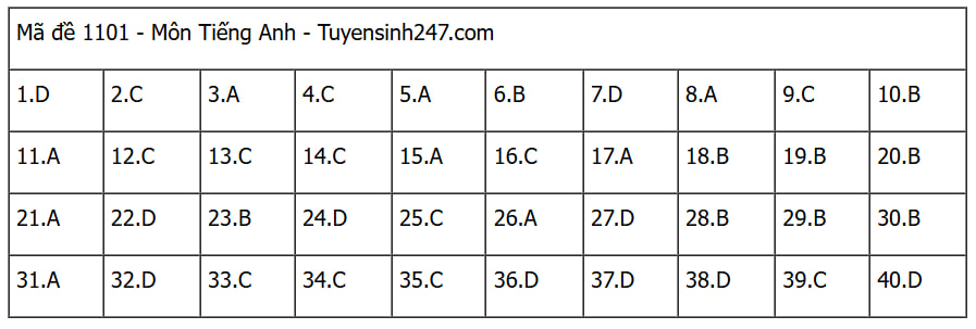 CẬP NHẬT: Đáp án các môn tự chọn thi tốt nghiệp THPT 2025 (Tất cả 9 môn)- Ảnh 2. CẬP NHẬT: Đáp án các môn tự chọn thi tốt nghiệp THPT 2025 (Tất cả 9 môn)- Ảnh 2.