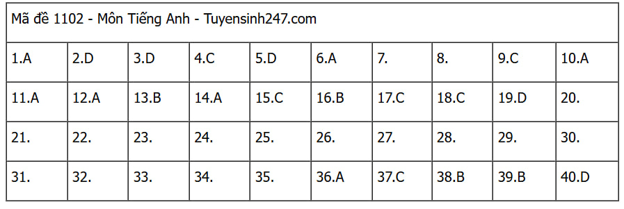 CẬP NHẬT: Đáp án các môn tự chọn thi tốt nghiệp THPT 2025 (Tất cả 9 môn)- Ảnh 3. CẬP NHẬT: Đáp án các môn tự chọn thi tốt nghiệp THPT 2025 (Tất cả 9 môn)- Ảnh 3.