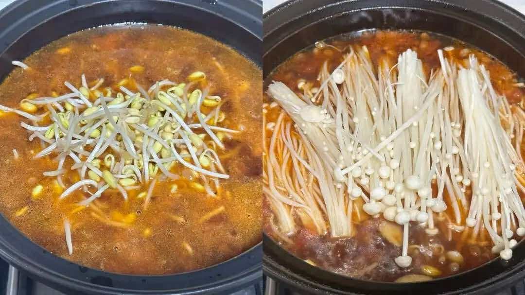 Bữa tối nấu món ăn này 10 phút là xong: Có thịt và rau, nước dùng rất ngon cực hợp với cơm - Ảnh 3. Bữa tối nấu món ăn này 10 phút là xong: Có thịt và rau, nước dùng rất ngon cực hợp với cơm - Ảnh 3.
