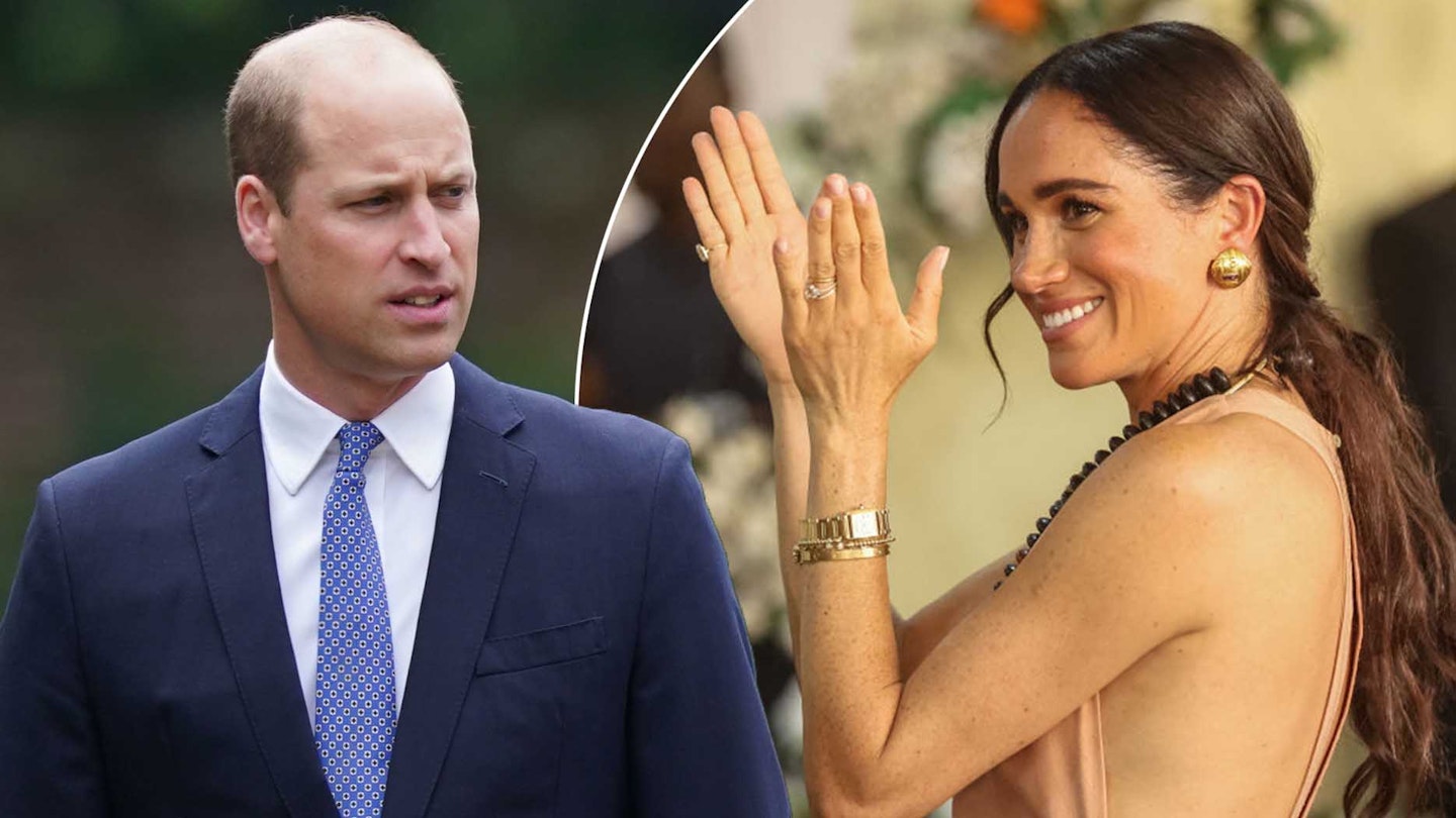 Cái ôm kém tinh tế của Meghan dành cho Thân vương William khiến mối quan hệ anh chồng - em dâu trở nên căng thẳng- Ảnh 1. Cái ôm kém tinh tế của Meghan dành cho Thân vương William khiến mối quan hệ anh chồng - em dâu trở nên căng thẳng- Ảnh 1.