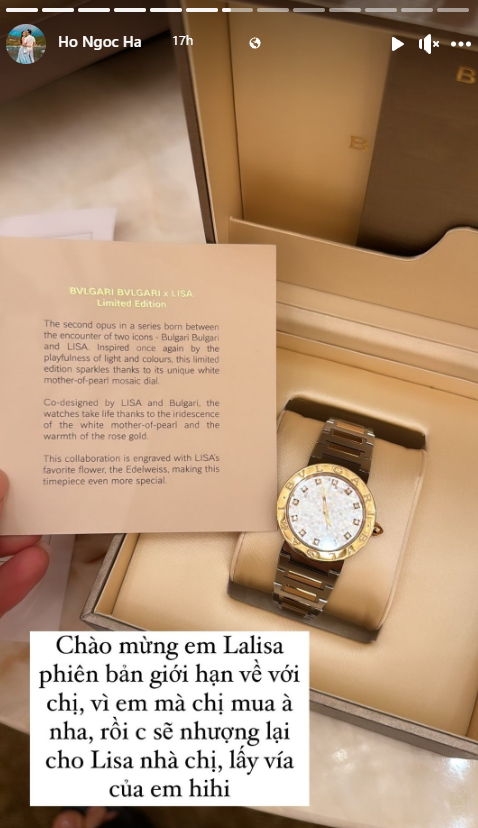 Hà Hồ "mượn tạm" đồng hồ của con gái, diện đi diện lại mãi không chán - Ảnh 3. Hà Hồ "mượn tạm" đồng hồ của con gái, diện đi diện lại mãi không chán - Ảnh 3.