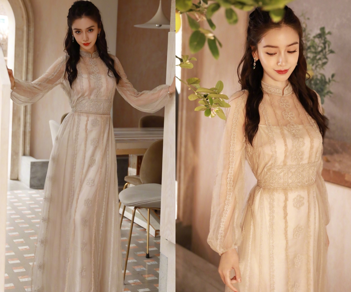 Han So Hee vẫn bị Dior "phân biệt đối xử", diện váy cũ từ 4 năm trước Angelababy từng mặc - Ảnh 6. Han So Hee vẫn bị Dior "phân biệt đối xử", diện váy cũ từ 4 năm trước Angelababy từng mặc - Ảnh 6.