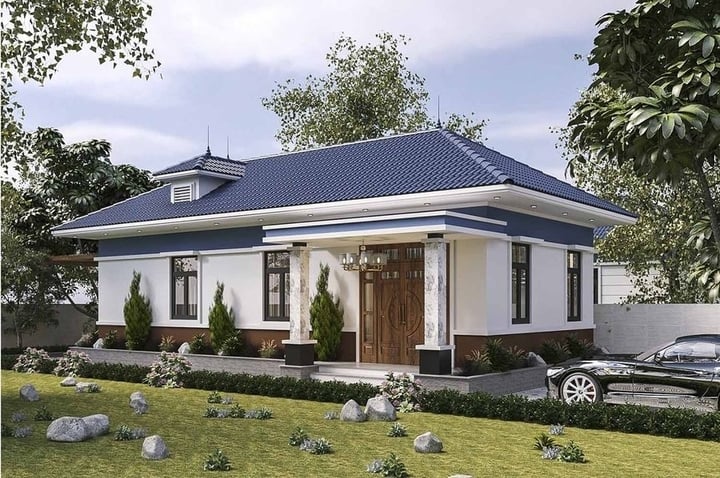 Những mẫu thiết kế nhà 1 tầng mái Nhật phổ biến nhất 2025 - Ảnh 6.