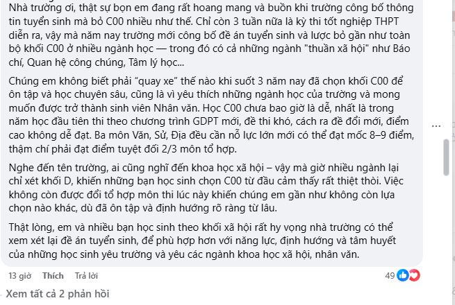 Hàng nghìn học sinh hoang mang trước 1 thông tin tuyển sinh NÓNG: Hợp lý về lâu dài, nhưng thiếu nhân văn trước mắt! - Ảnh 2. Hàng nghìn học sinh hoang mang trước 1 thông tin tuyển sinh NÓNG: Hợp lý về lâu dài, nhưng thiếu nhân văn trước mắt! - Ảnh 2.