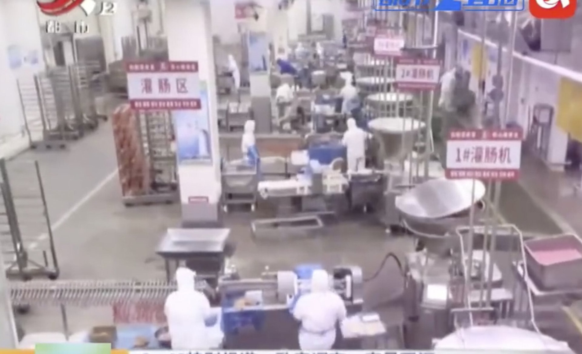 Thực trạng bẩn "ngoài sức tưởng tượng" trong nhà máy giết thịt 2.000 con lợn/ngày ở Trung Quốc: Giặt khăn bằng nước bẩn để lau xúc xích, nhặt miếng thịt rơi xuống sàn mang đi đóng gói cho khách... - Ảnh 2. Thực trạng bẩn "ngoài sức tưởng tượng" trong nhà máy giết thịt 2.000 con lợn/ngày ở Trung Quốc: Giặt khăn bằng nước bẩn để lau xúc xích, nhặt miếng thịt rơi xuống sàn mang đi đóng gói cho khách... - Ảnh 2.