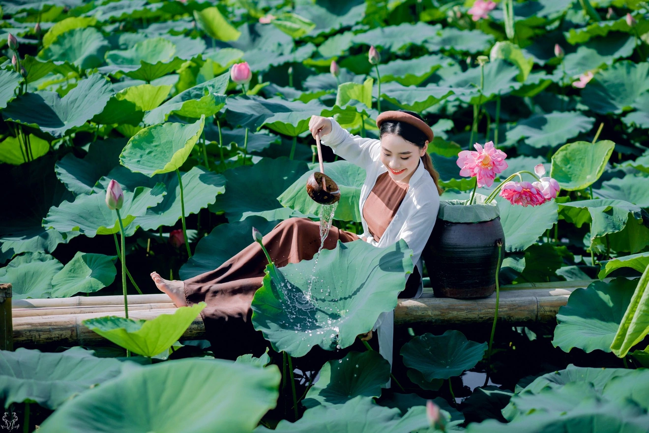Những đầm sen đẹp nức tiếng quanh Hà Nội khiến hội sống ảo Những đầm sen đẹp nức tiếng quanh Hà Nội khiến hội sống ảo
