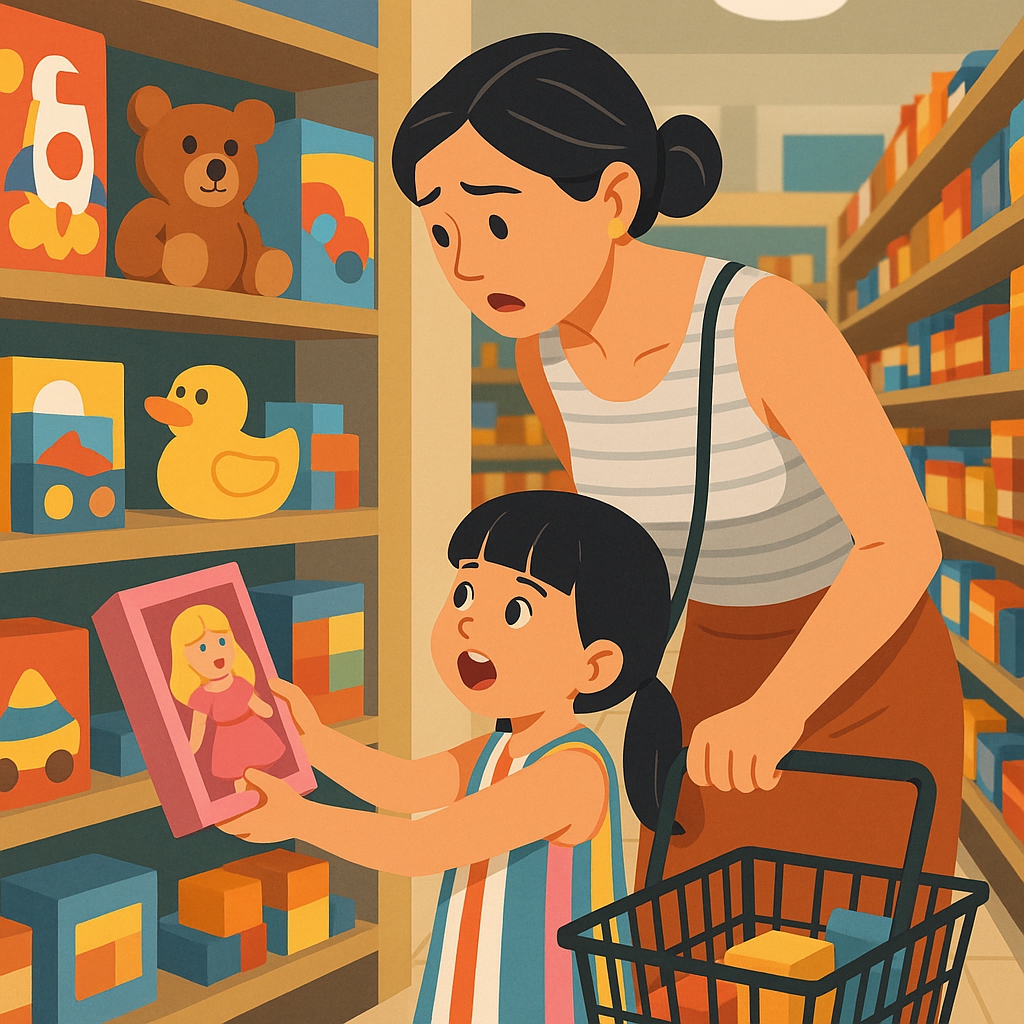 Khi con đòi mua đồ chơi, đừng nói: Khi con đòi mua đồ chơi, đừng nói: